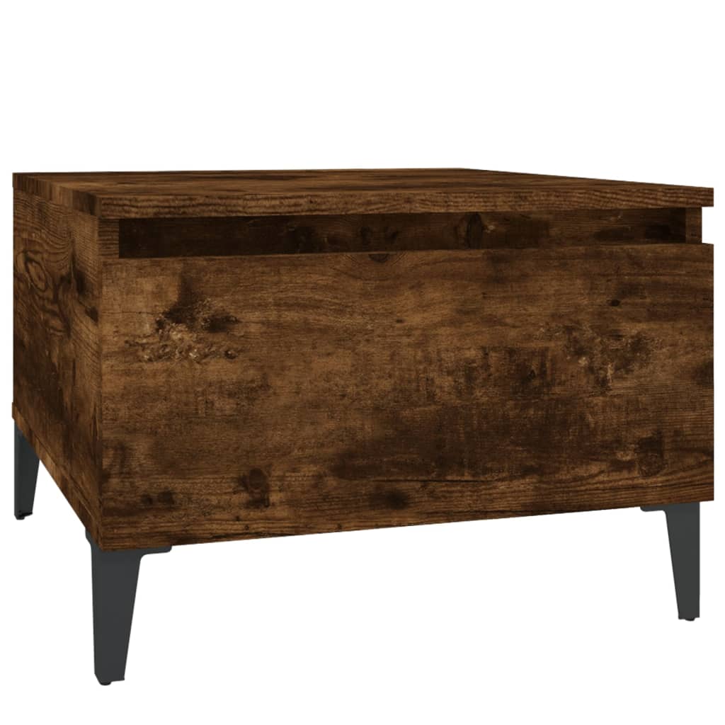 Beistelltisch Weiß 50x46x35 cm Holzwerkstoff