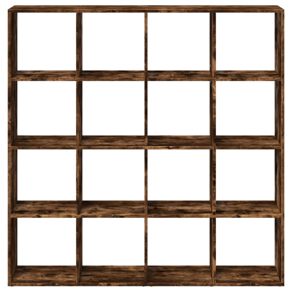 Bücherregal Weiß 137,5x29x137,5 cm Holzwerkstoff