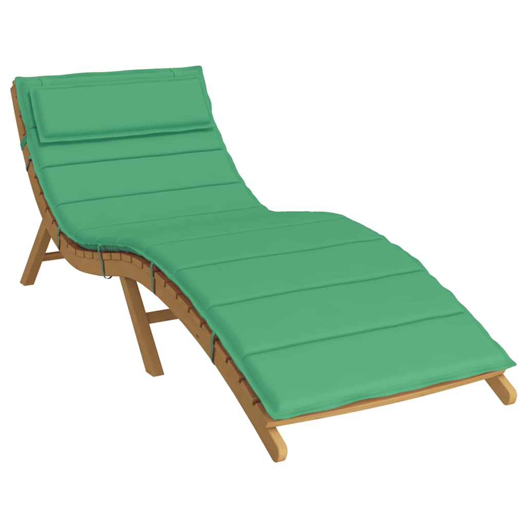 Sonnenliegen-Auflage Grau 180x60x4 cm Oxford-Gewebe
