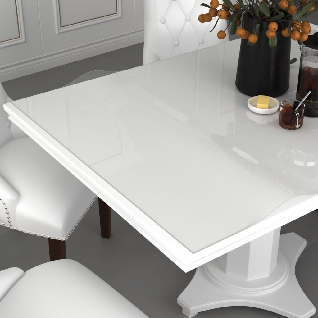 Tischfolie Transparent 100x60 cm 1,6 mm PVC