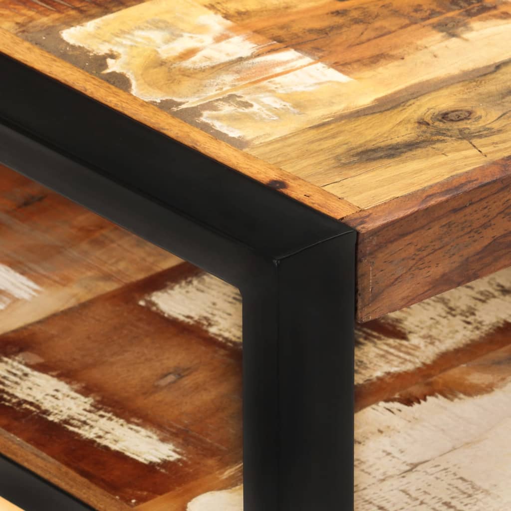 Couchtisch 120x55x40 cm Massivholz Mango