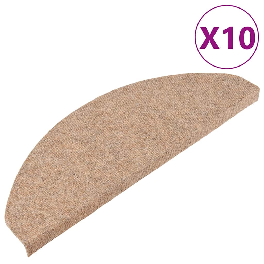Stufenmatten Selbstklebend 15 Stk. 56x17x3 cm Beige