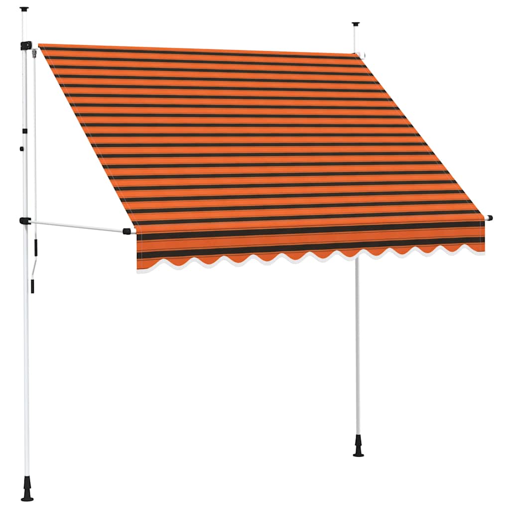 Einziehbare Markise Handbetrieben 150 cm Anthrazit
