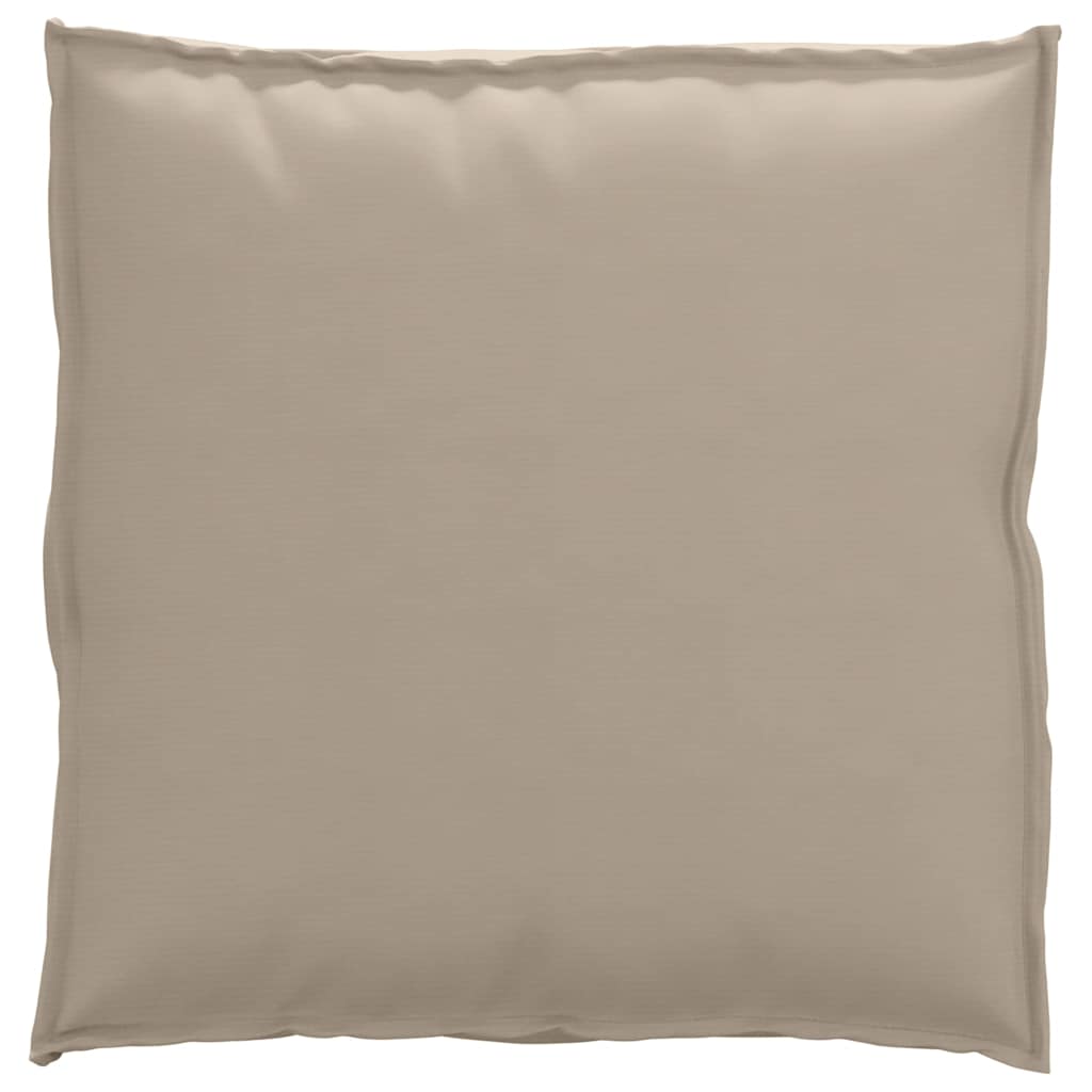 Kissen Anthrazit 70 x 70 x 12 cm Oxford-Stoff