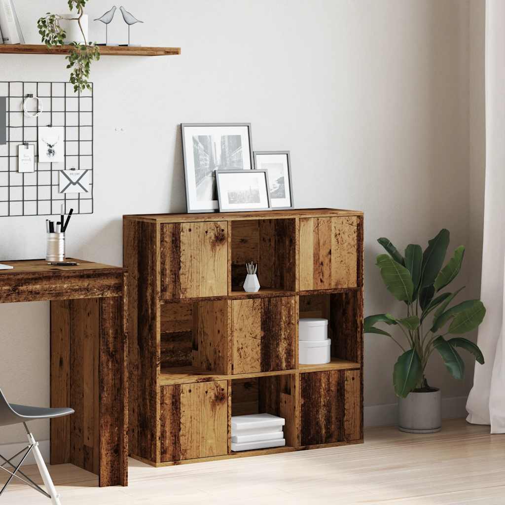 Bücherregal Weiß 90x30x90 cm Holzwerkstoff