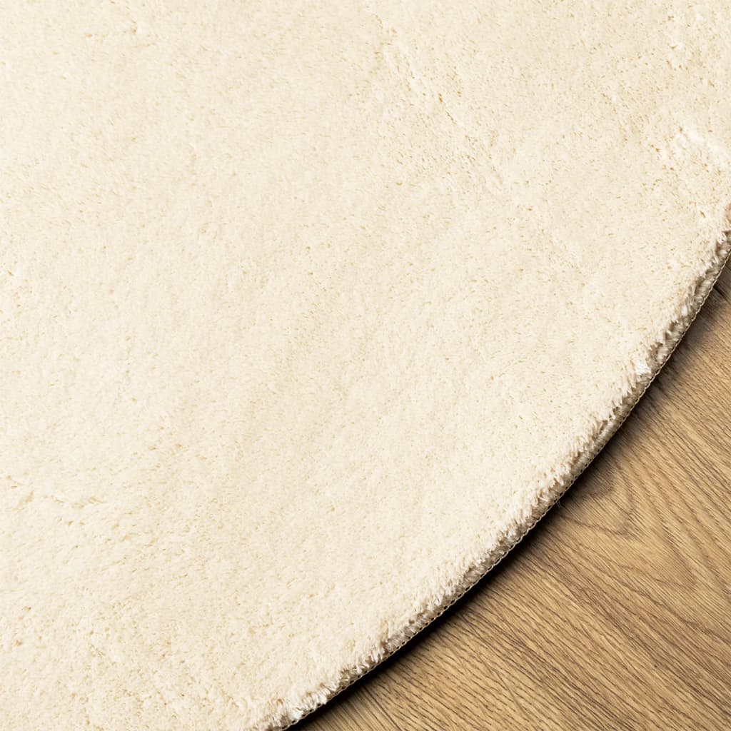 Teppich HUARTE Kurzflor Weich und Waschbar Anthrazit 60x110 cm