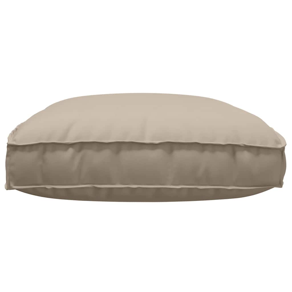 Kissen Anthrazit 120 x 80 x 12 cm Oxford-Stoff