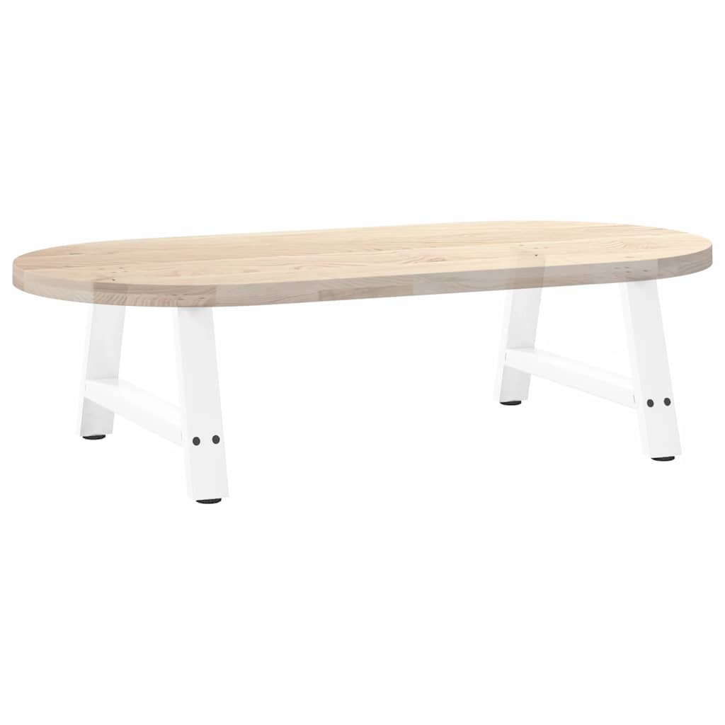 Couchtischbeine A-Form 2 Stk. 30x(30-31) cm Stahl