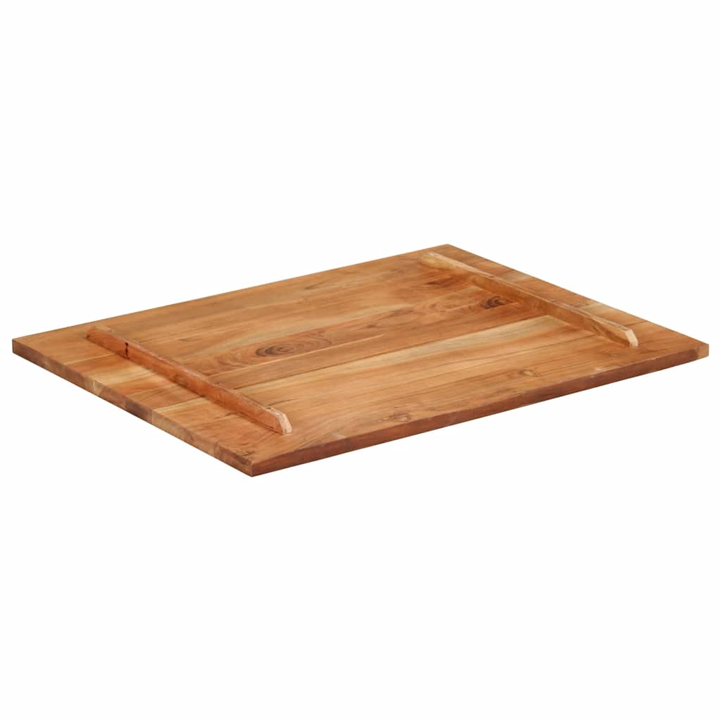 Tischplatte Massivholz Akazie 15-16 mm 60x80 cm
