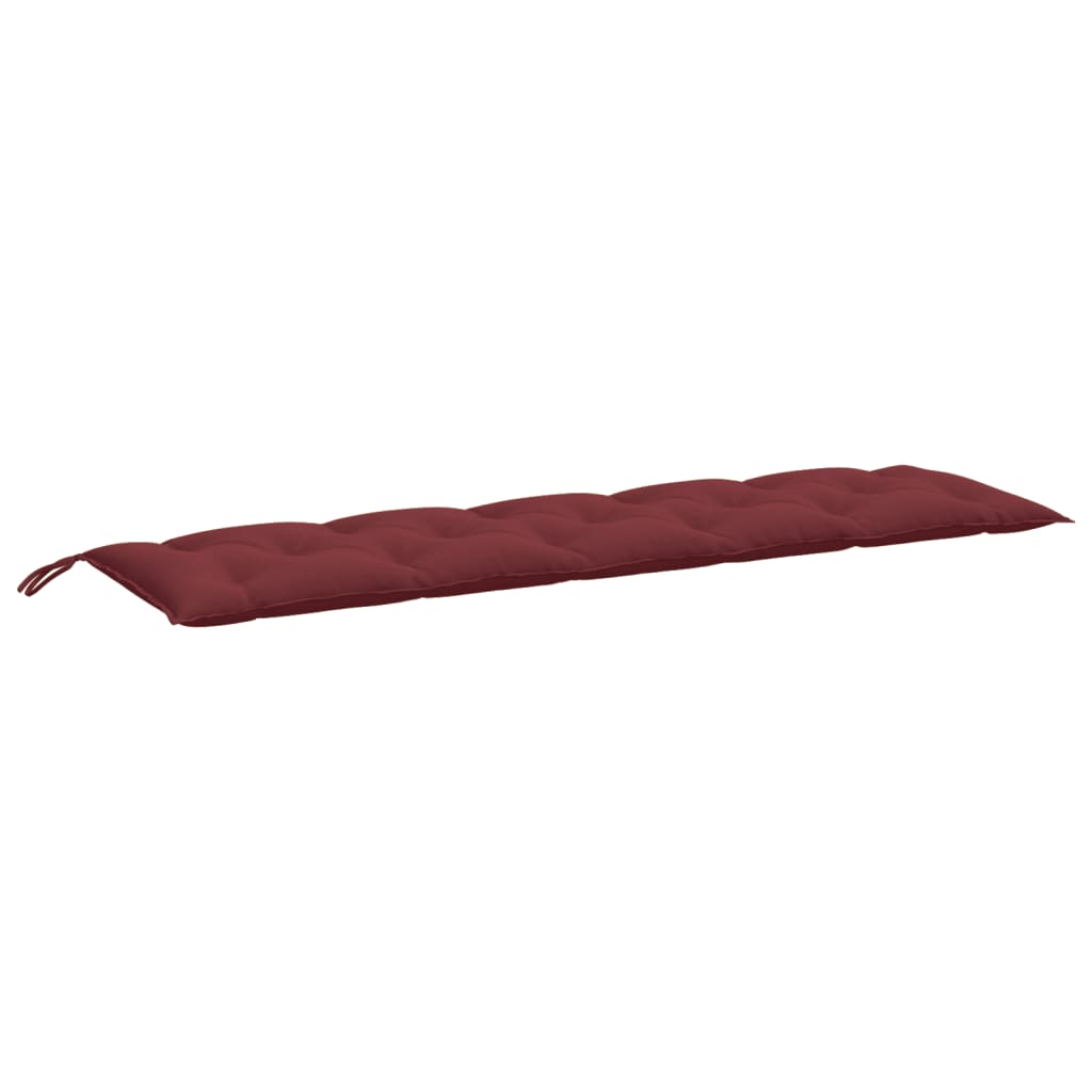 Gartenbank-Auflagen 2 Stk. Melange Anthrazit 100x50x7 cm Stoff