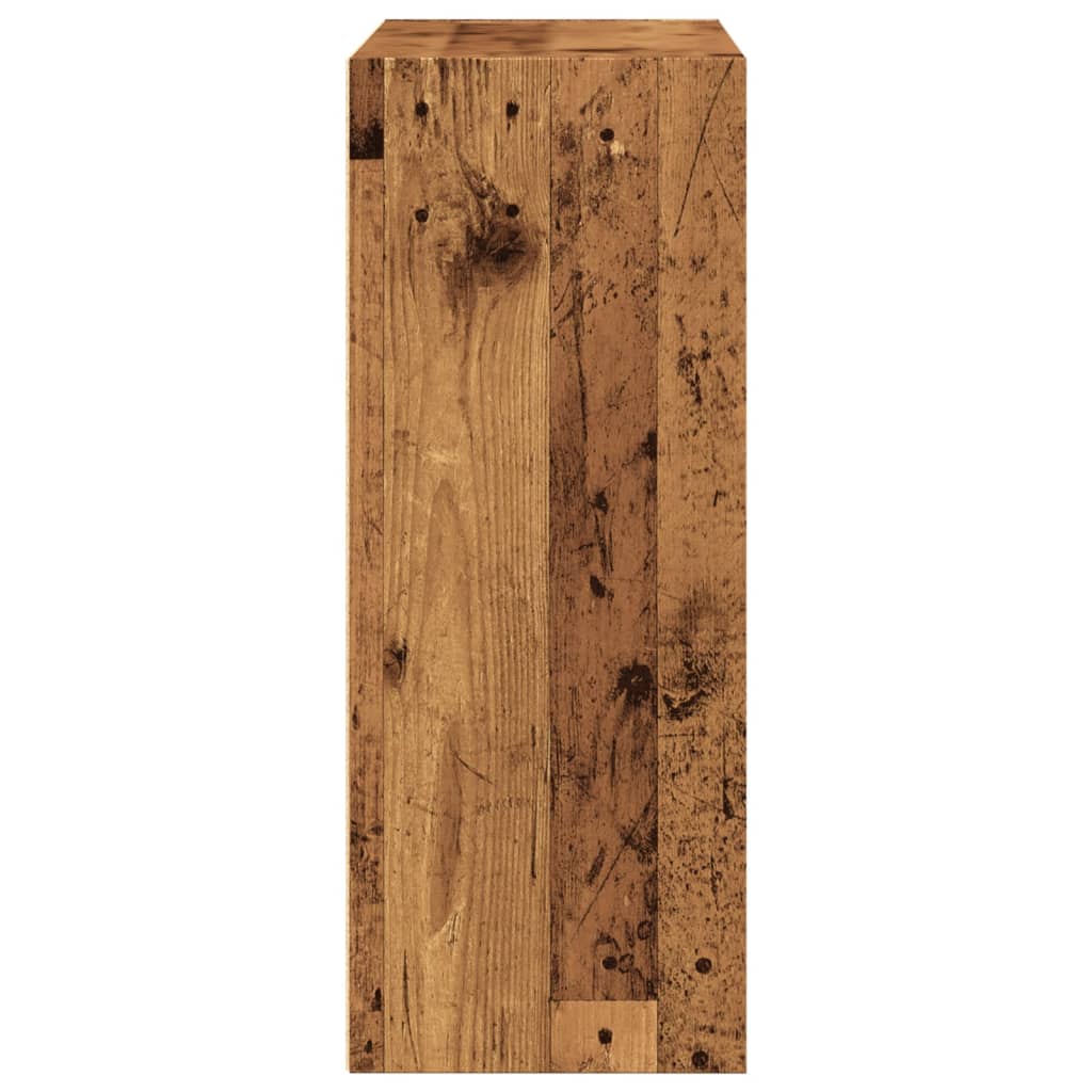 Bücherregal Weiß 80x30x189 cm Holzwerkstoff