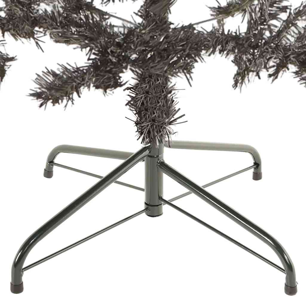 Schlanker Weihnachtsbaum Schwarz 150 cm