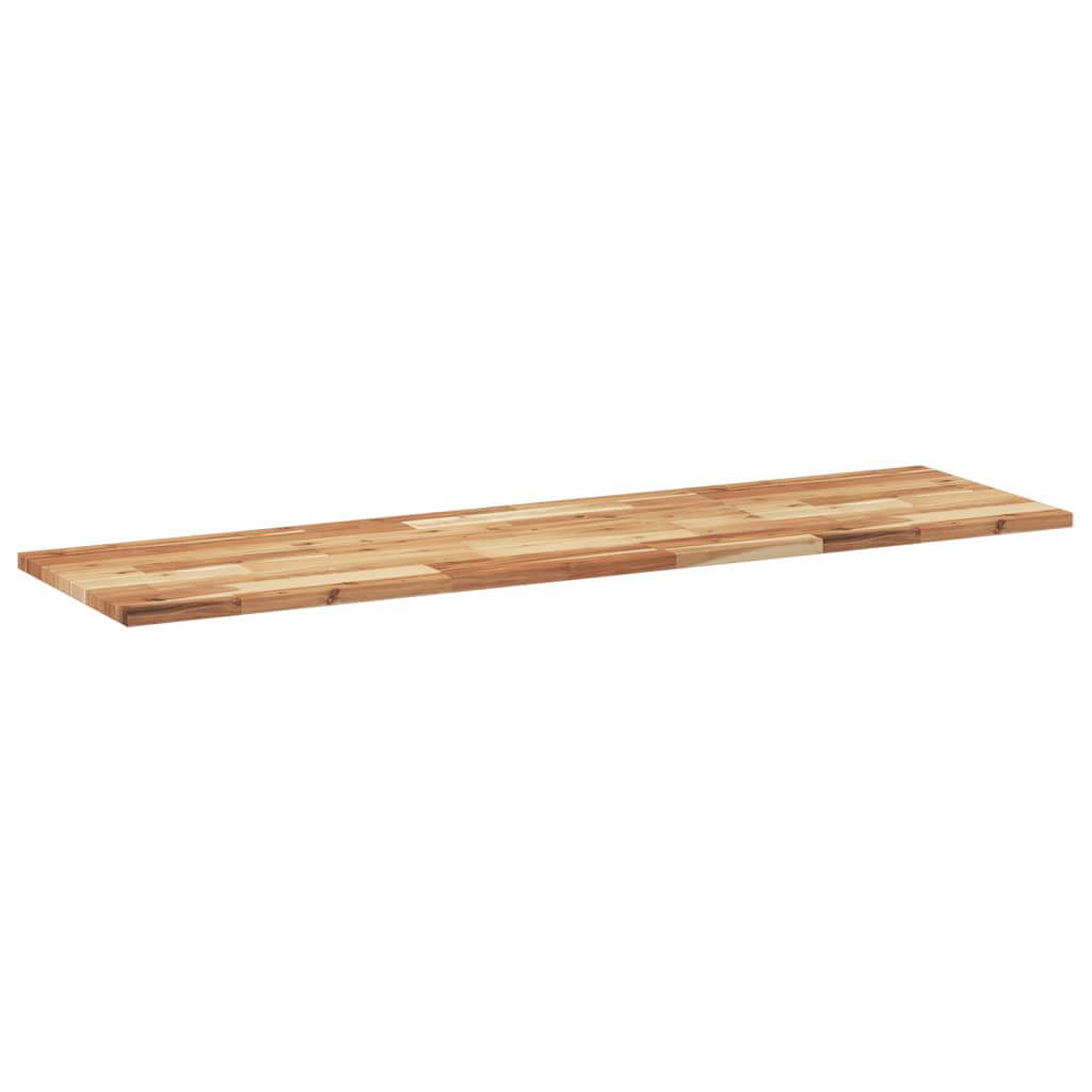 Tischplatte 40x20x2 cm Rechteckig Massivholz Akazie