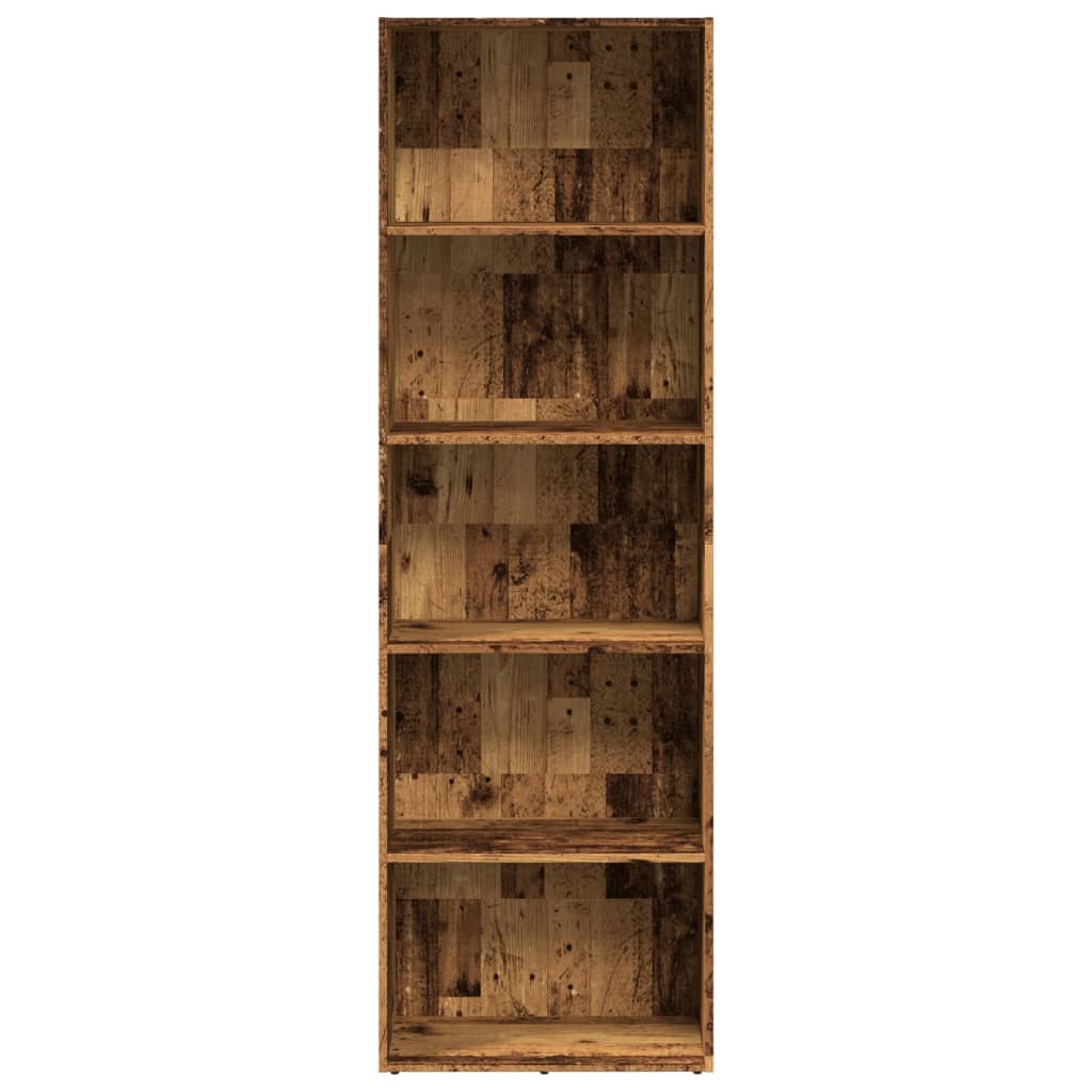 Bücherregal Weiß 80x30x189 cm Holzwerkstoff