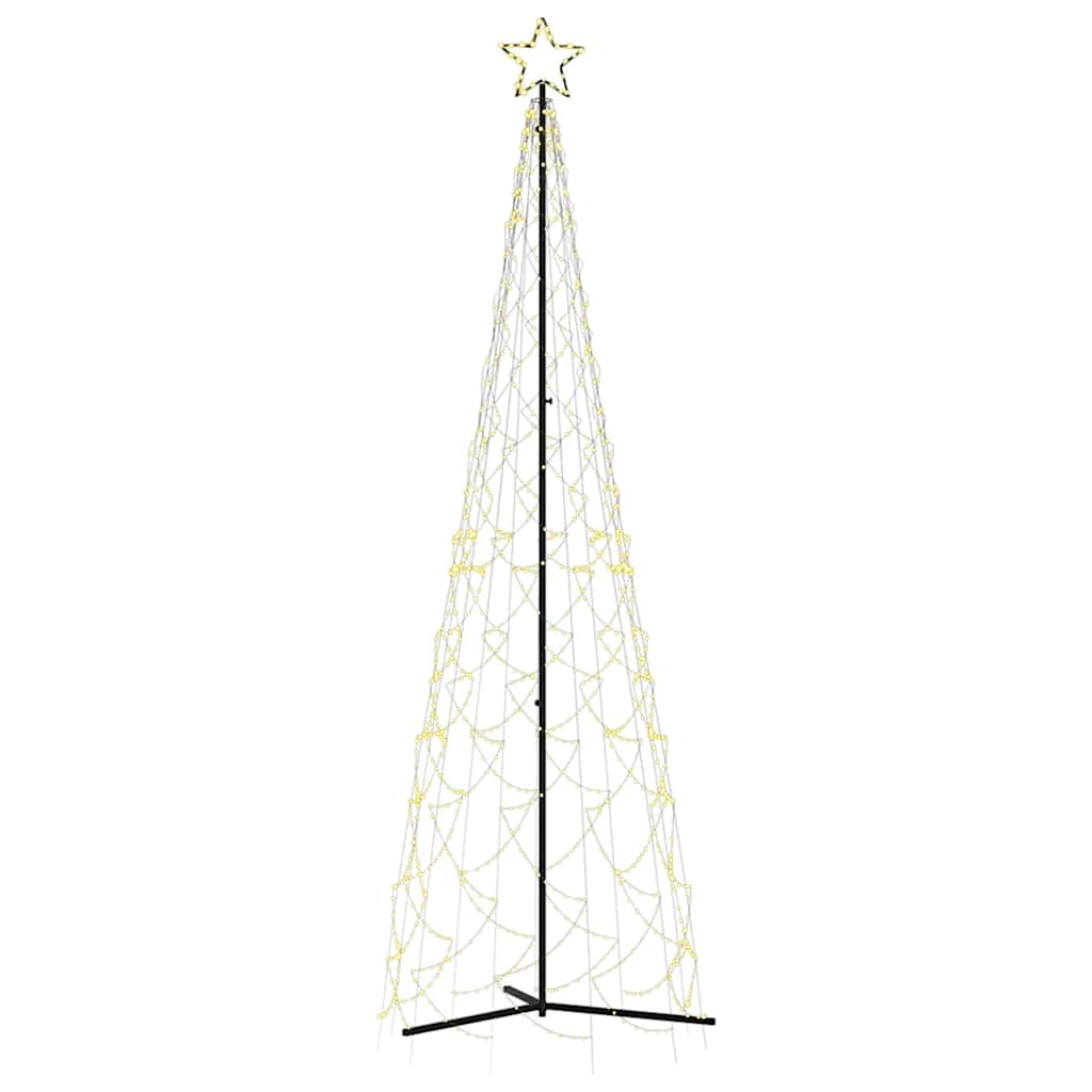 Weihnachtsbaum-Kegel Warmweiß 500 LEDs 100x300 cm