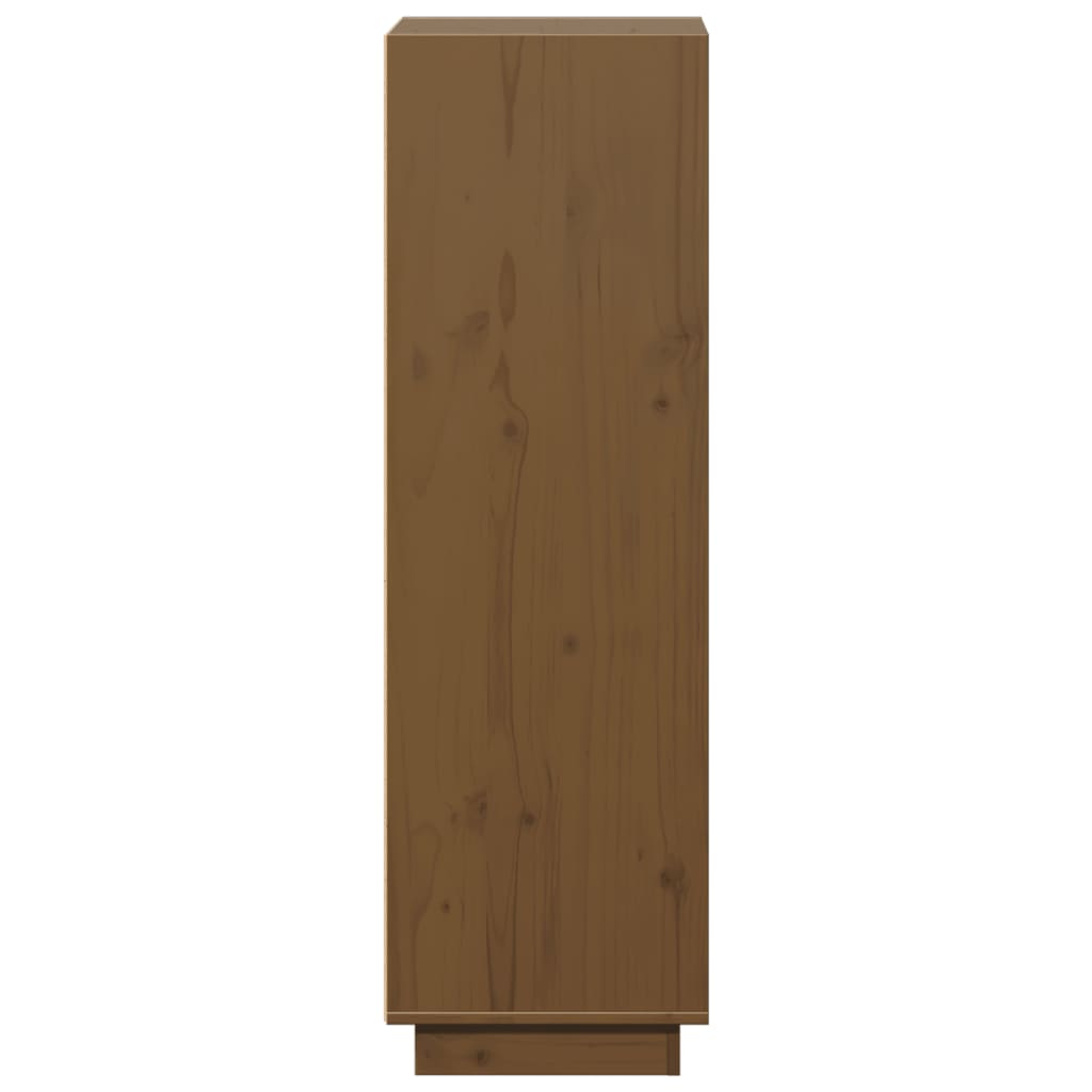 Highboard 37x34x110 cm Massivholz Kiefer