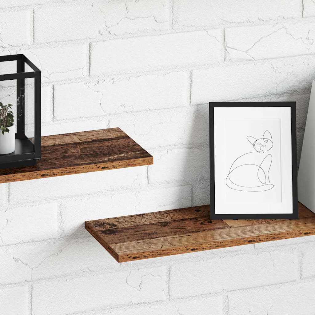 Bücherregal-Bretter 4 Stk. Weiß 40x10x1,5 cm Holzwerkstoff