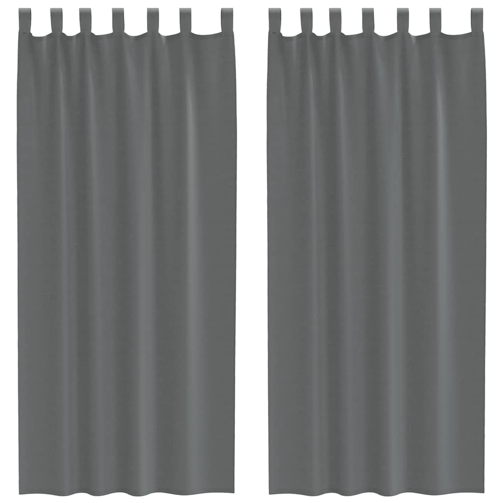 Voile Vorhänge mit Ösen 2 Stk. Apfelgrün 140x140 cm