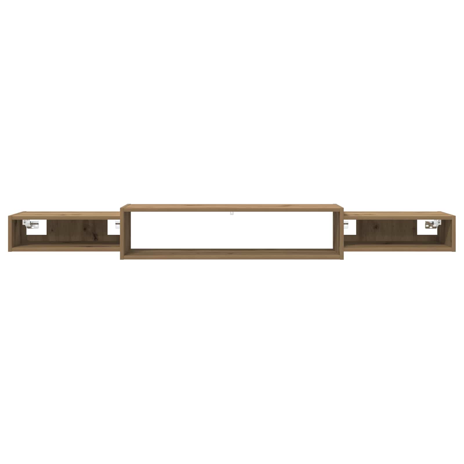 Wandmontierter TV-Schrank Wandhalterung Weiß 140 x 28 x 21 cm