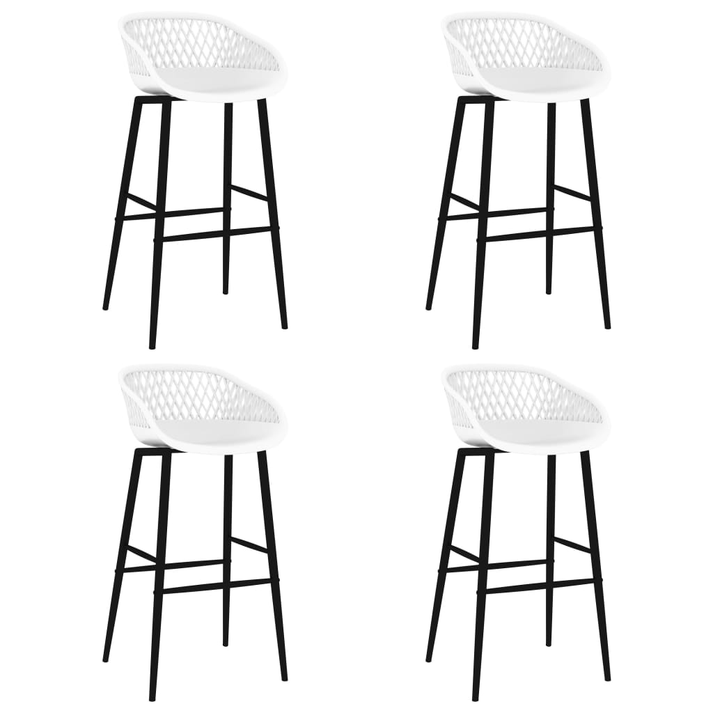 Barhocker 2 Stk. Schwarz