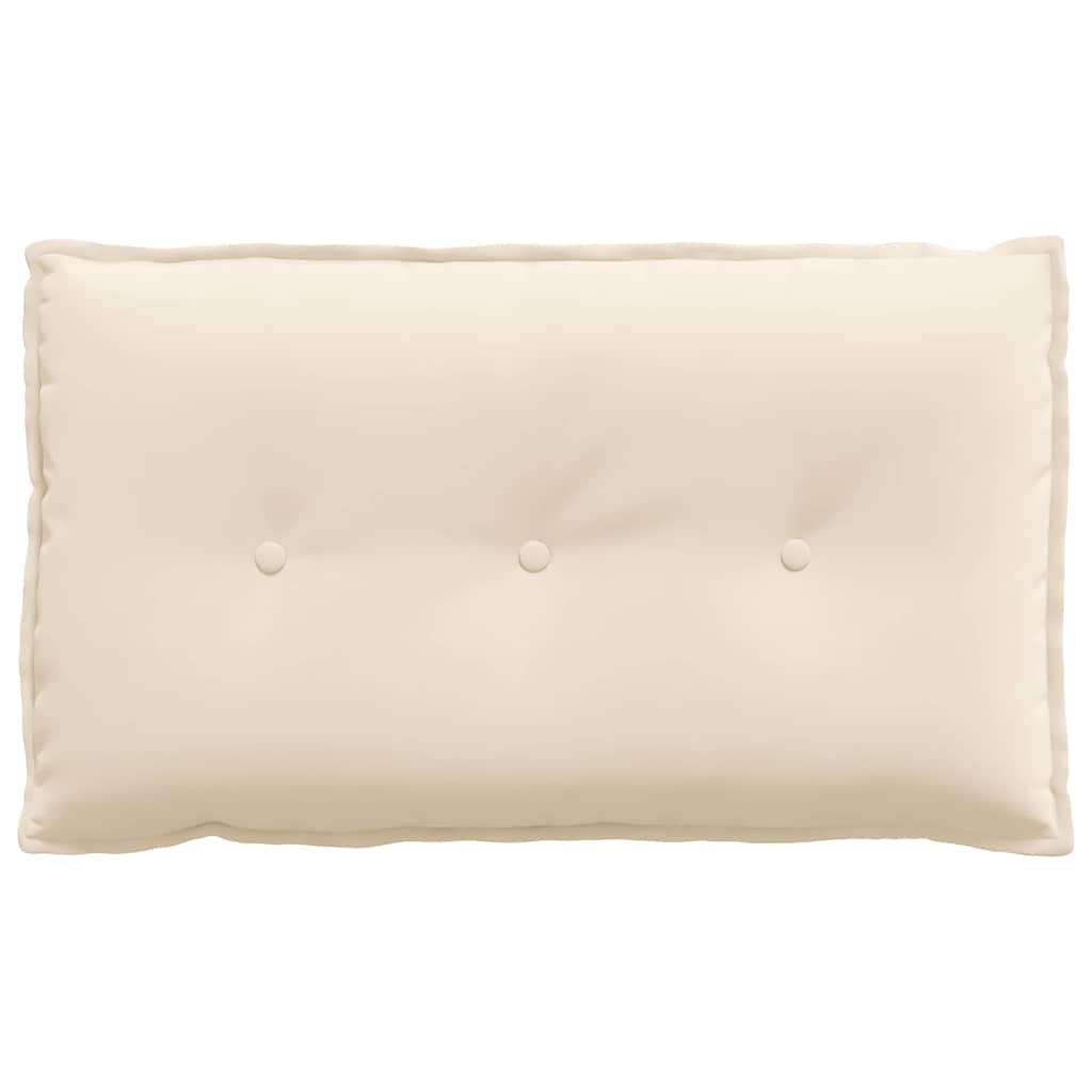 Rückenkissen Taupe 50 x 45 cm Mikrofaserstoff