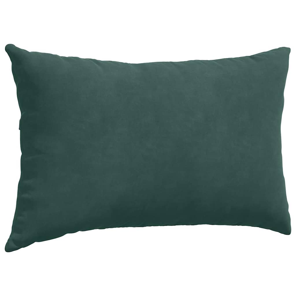 Sofakissen 2 Stück Blau 50 x 30 cm Cordstoff