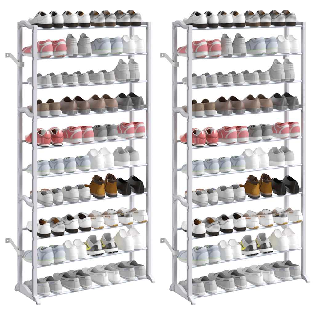 Schuhregal für 40 Paar Schuhe Schuhschrank 140cm