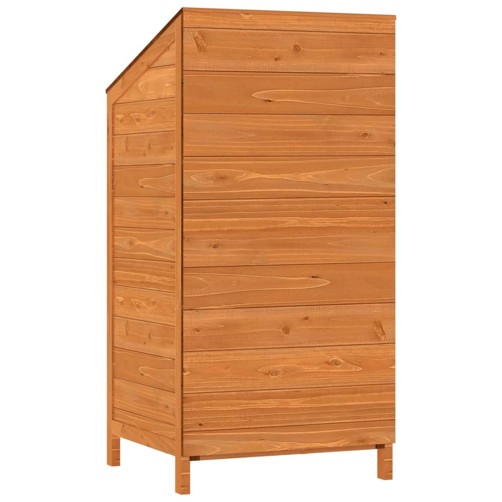 Geräteschuppen 55x52x174,5 cm Massivholz Tanne