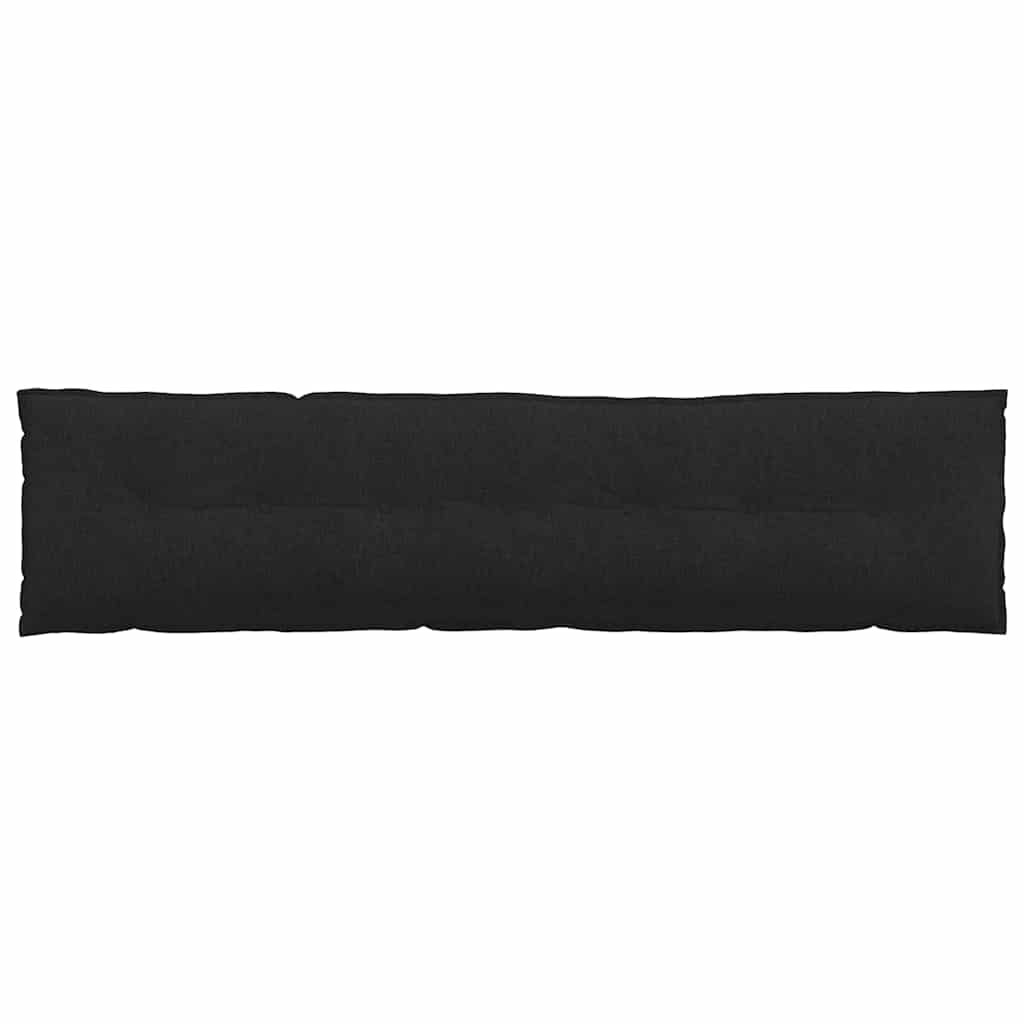 Rückenkissen Hellgrau 50 x 19 x 45 cm Stoff