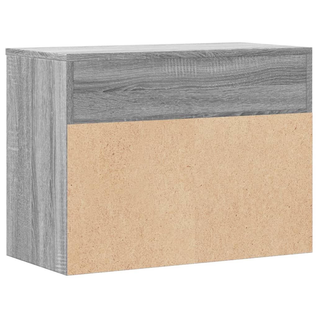 Schuhbank Weiß 60x30x45 cm Holzwerkstoff