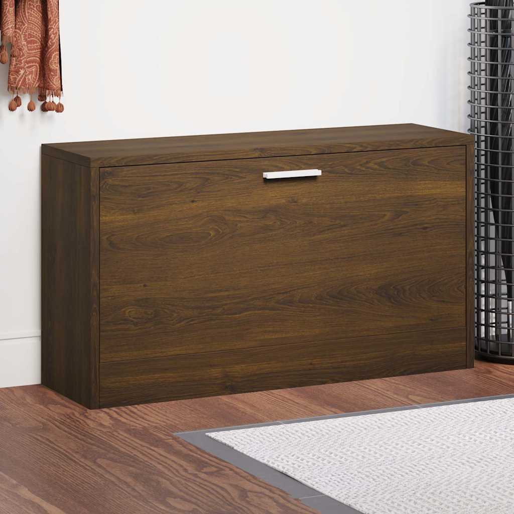 Schuhbank Eiche 80x24x45 cm