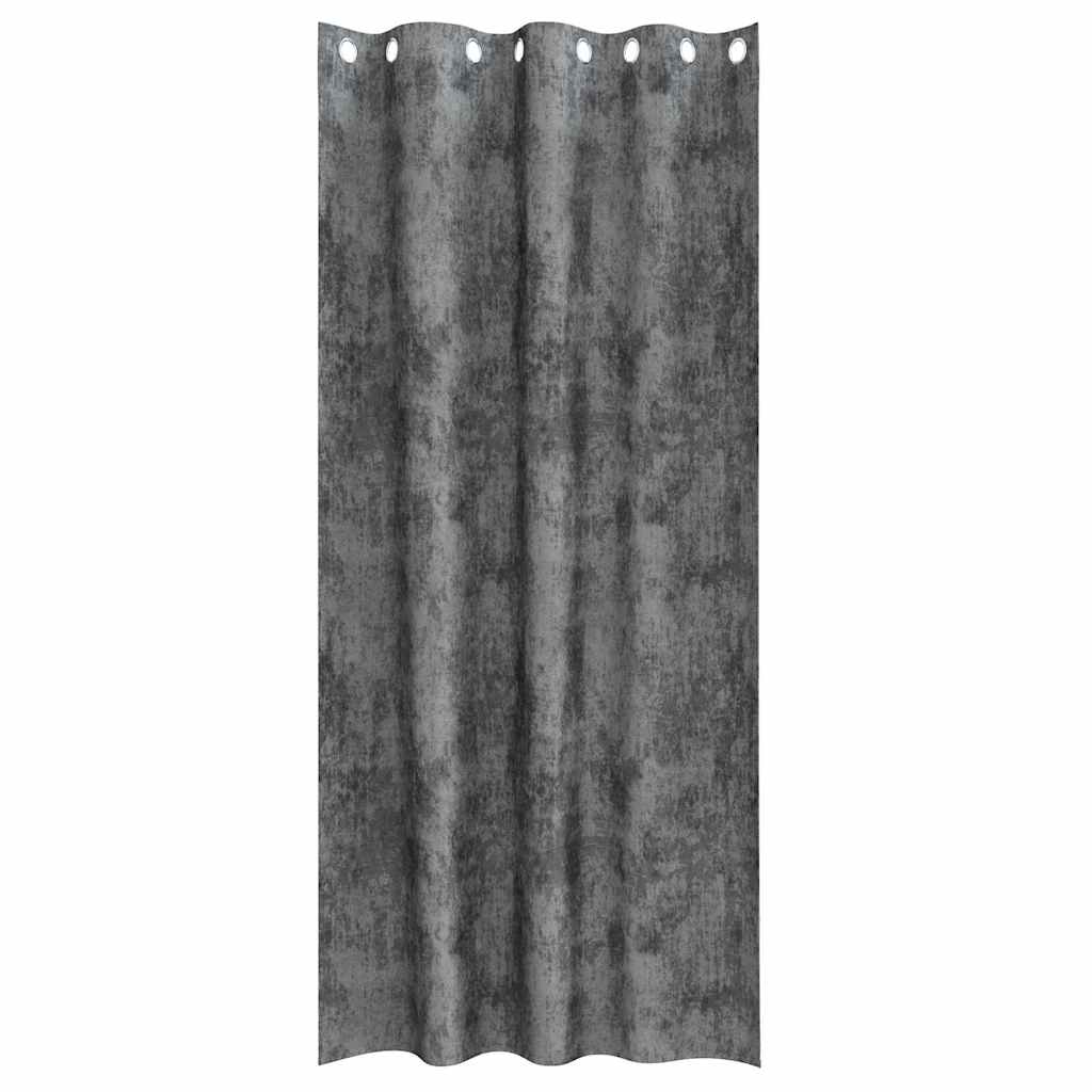 Samtvorhänge mit Vorhängen 2 pcs Weinrot 140 x 140 cm Samt