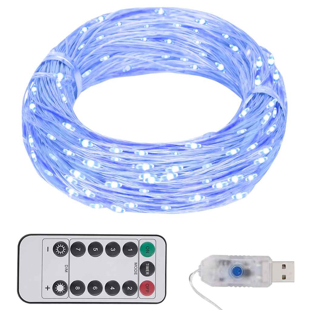 LED-Lichterkette mit 150 LEDs Warmweiß 15 m