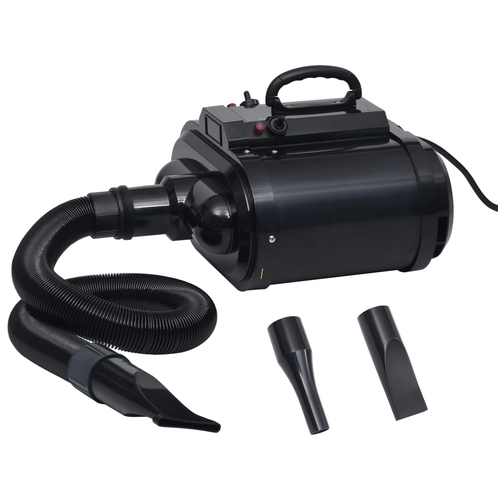 Hundetrockner mit 3 Düsen Schwarz 2400 W