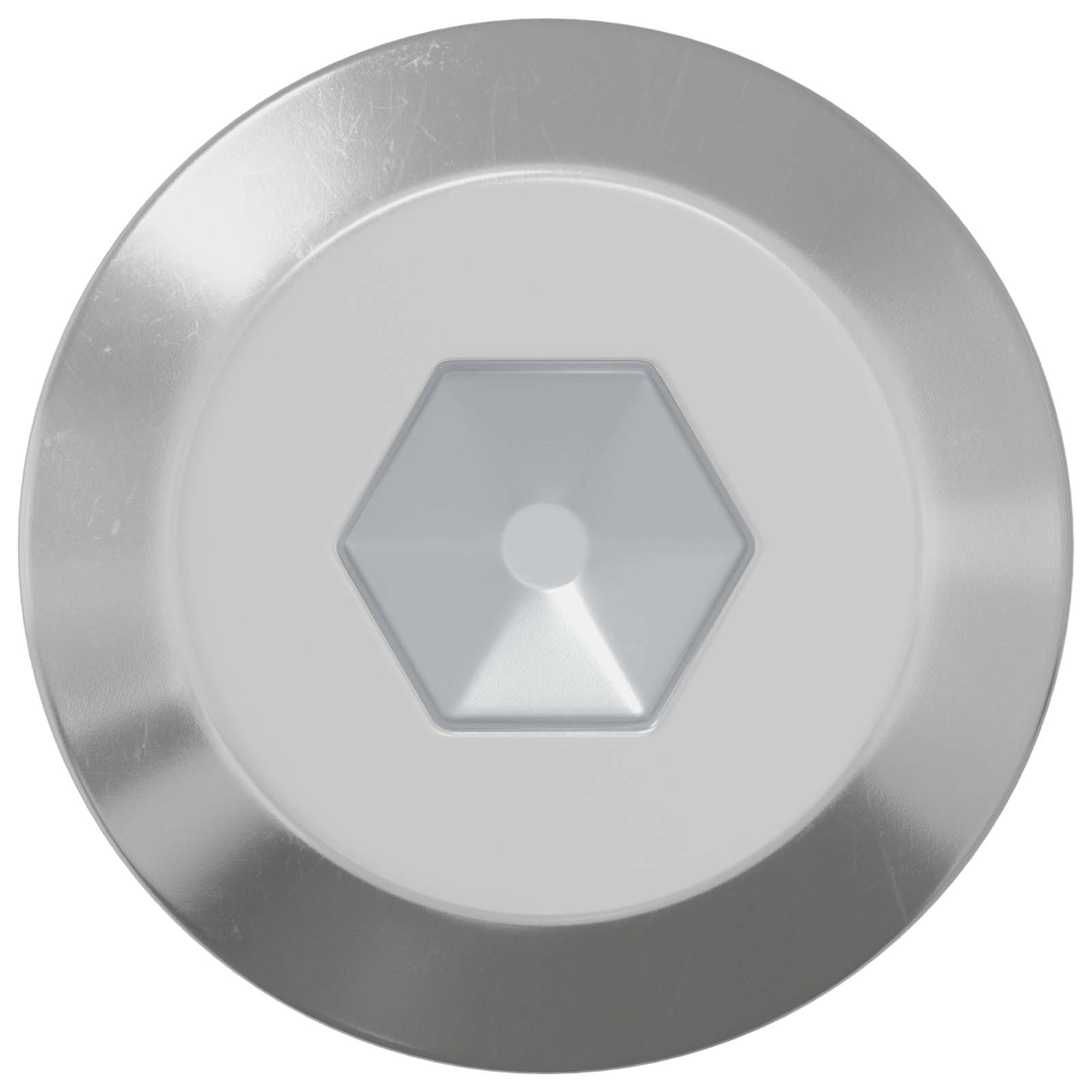 Schraube 2 pcs Silber M6 x 50 mm Stahl