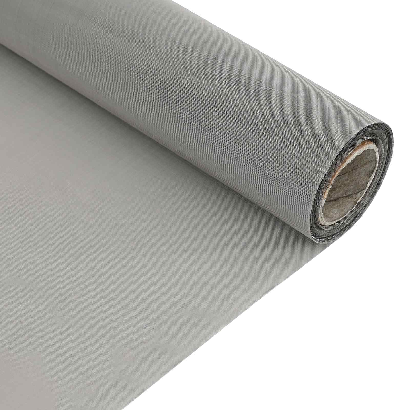 Mesh Bildschirm 20 x 500 cm 20 Mesh Edelstahl 201 Silber