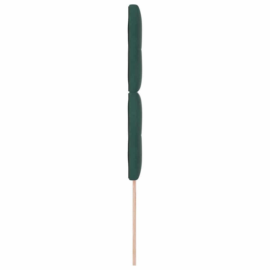 Kopfteil Hellgrau 80 cm Samt