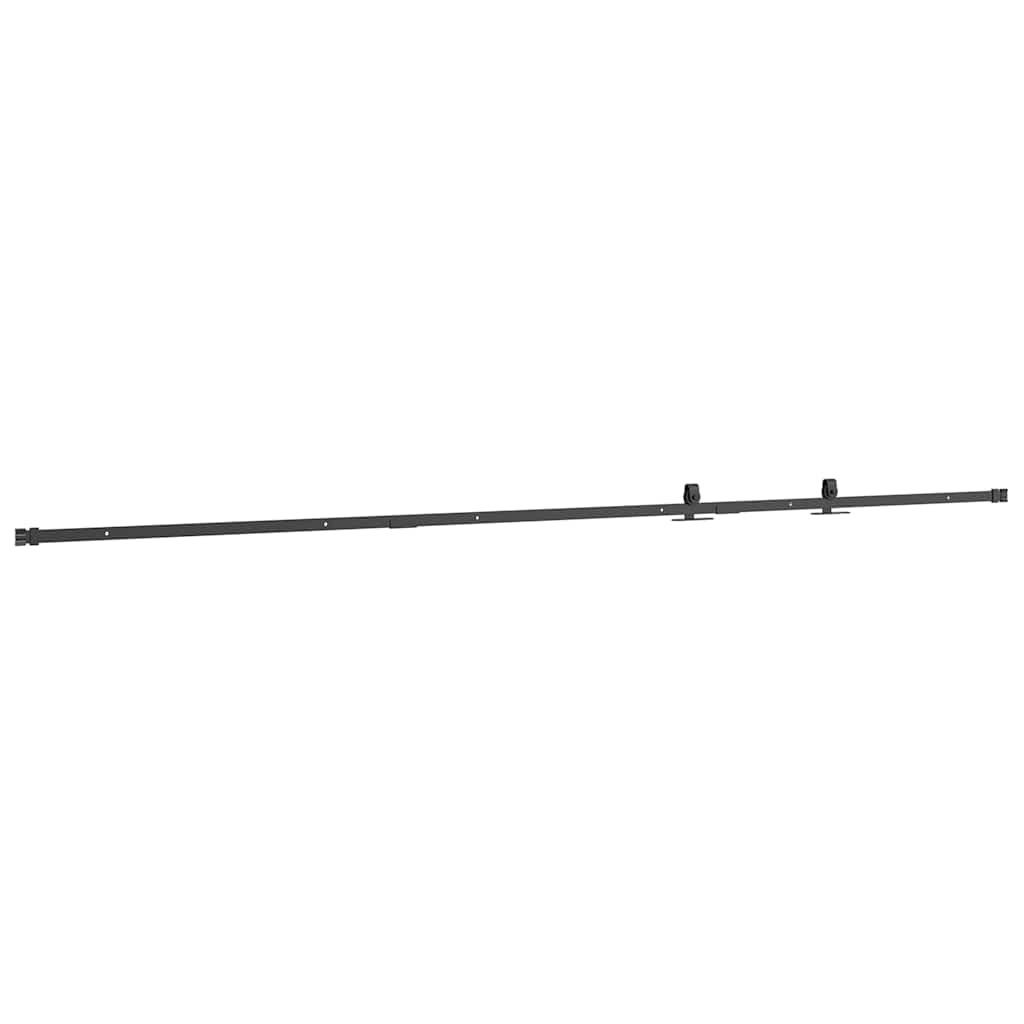 Schiebetürbeschlag Set für Schranktüren 91 cm Karbonstahl