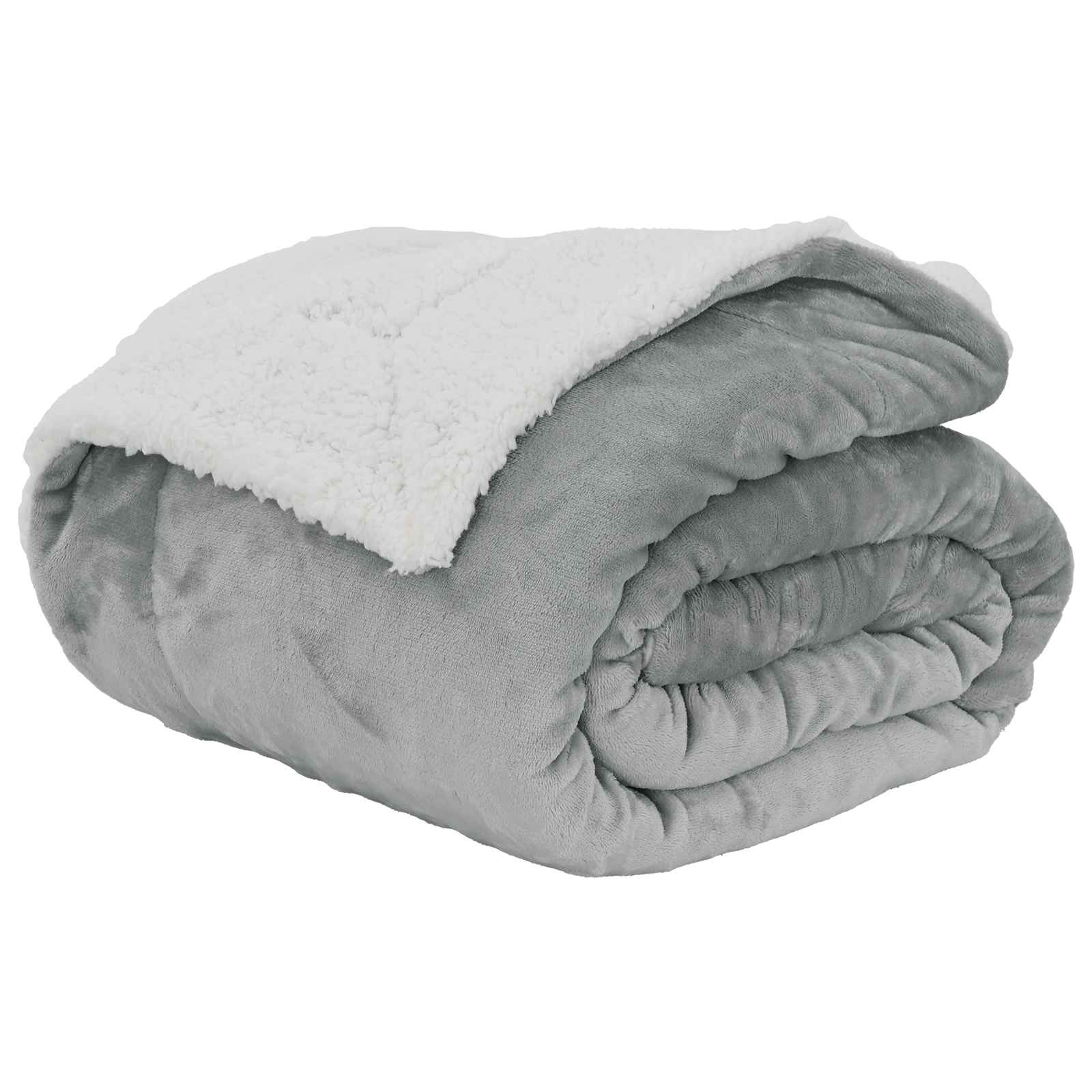 Überwurfdecke Beige 130 x 150 cm Fleece