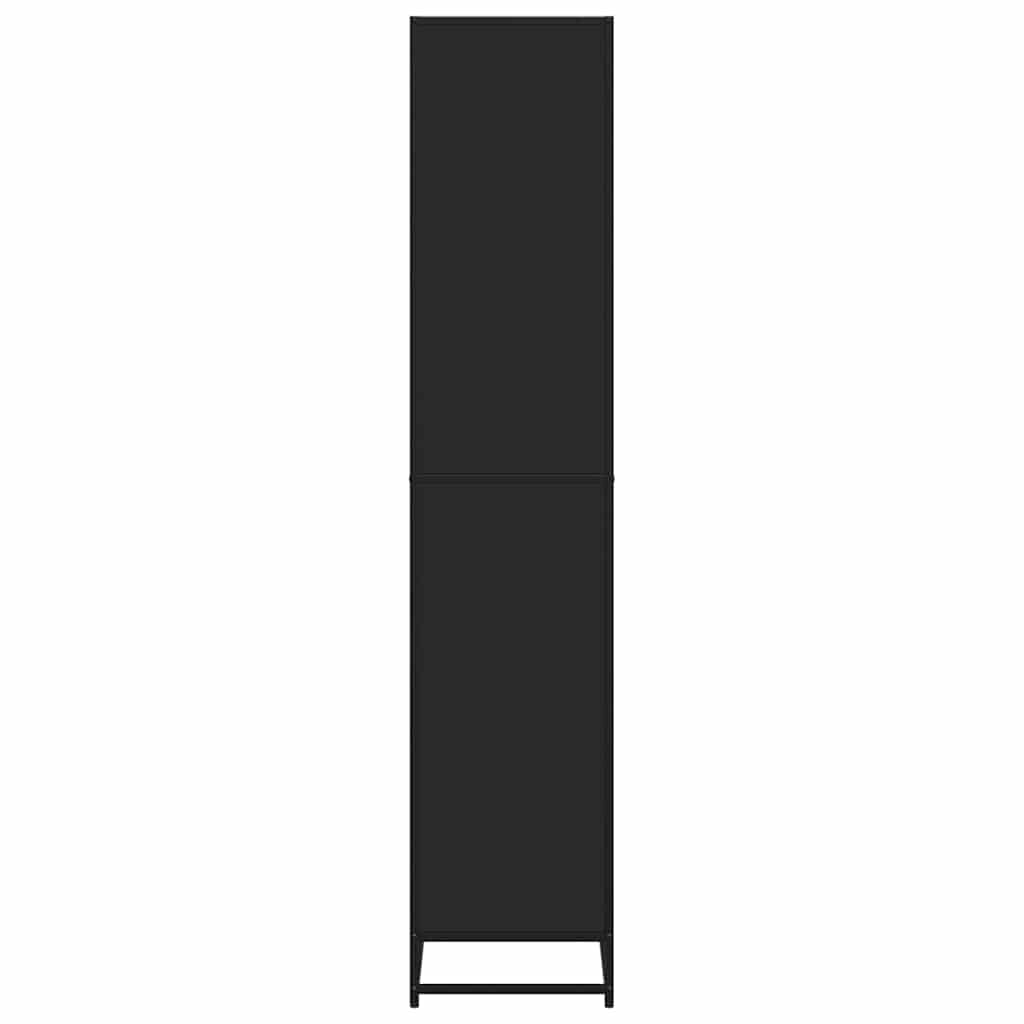 Bücherregal Schwarz 60x35x139 cm Holzwerkstoff