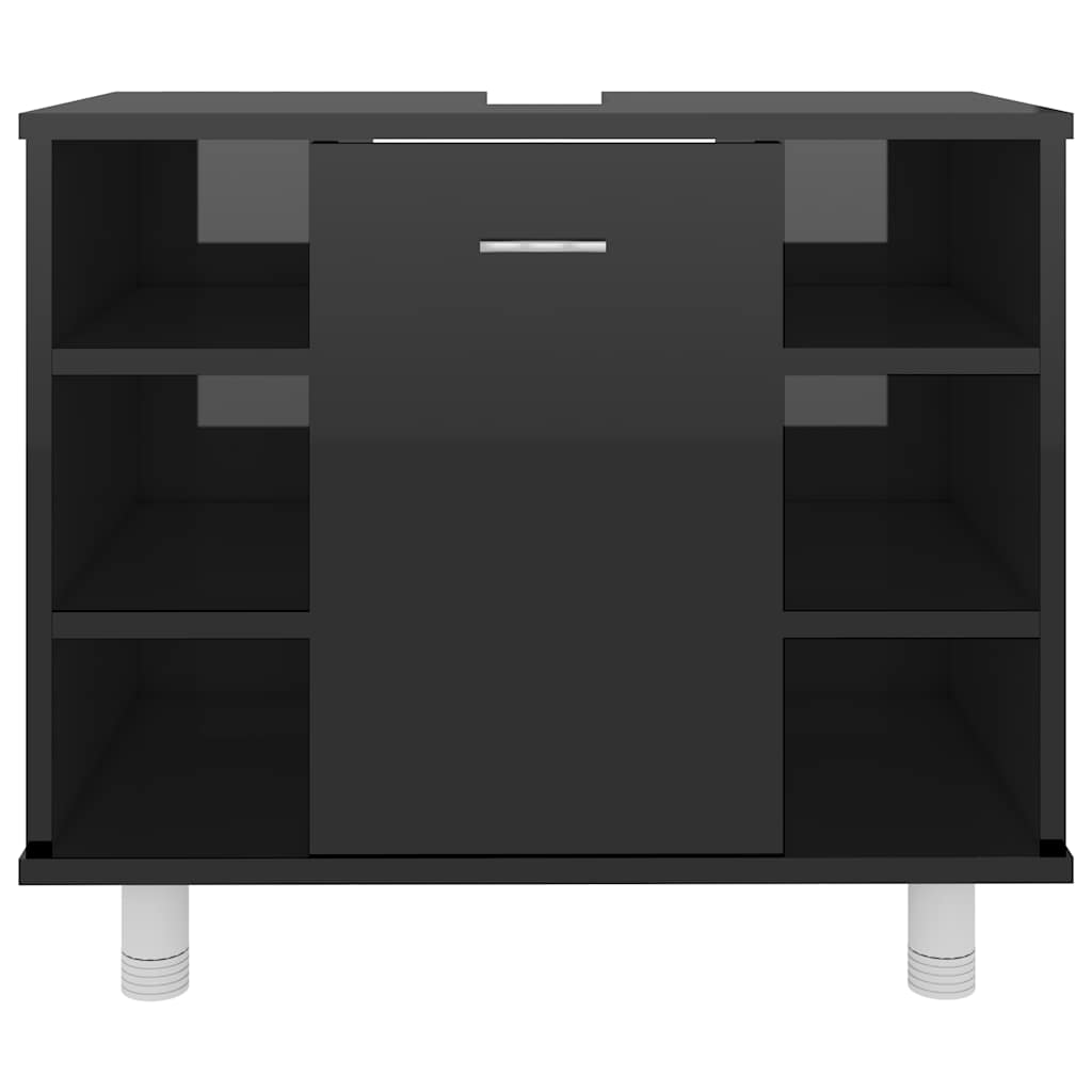 Badezimmerschrank Weiß 60x32x53,5 cm Holzwerkstoff