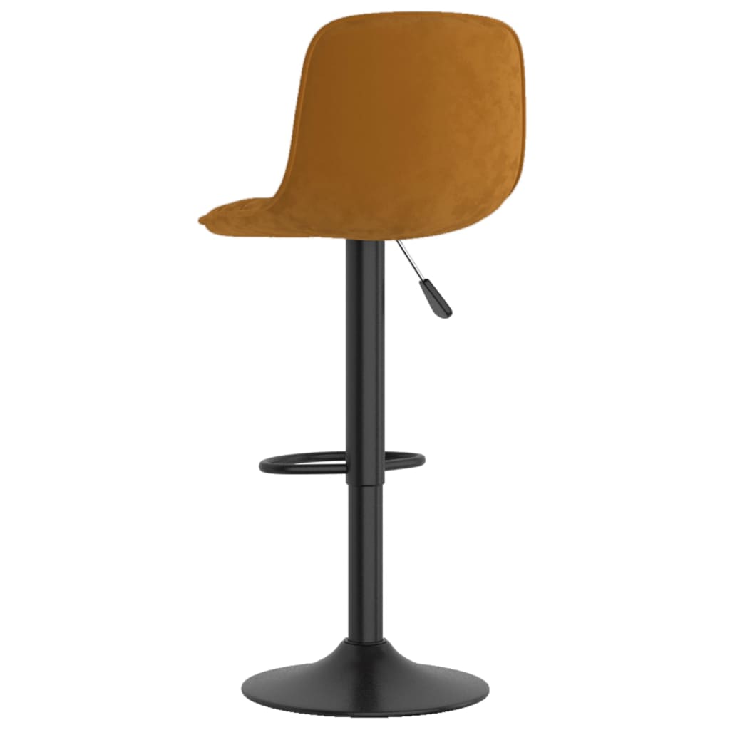 Barhocker 2 Stk. Hellgrün Samt