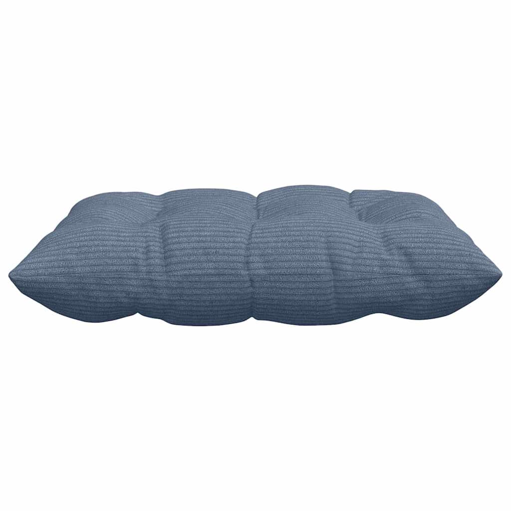 Sitzkissen 4 pcs Hellgrau 40 x 40 x 6 cm Cordstoff
