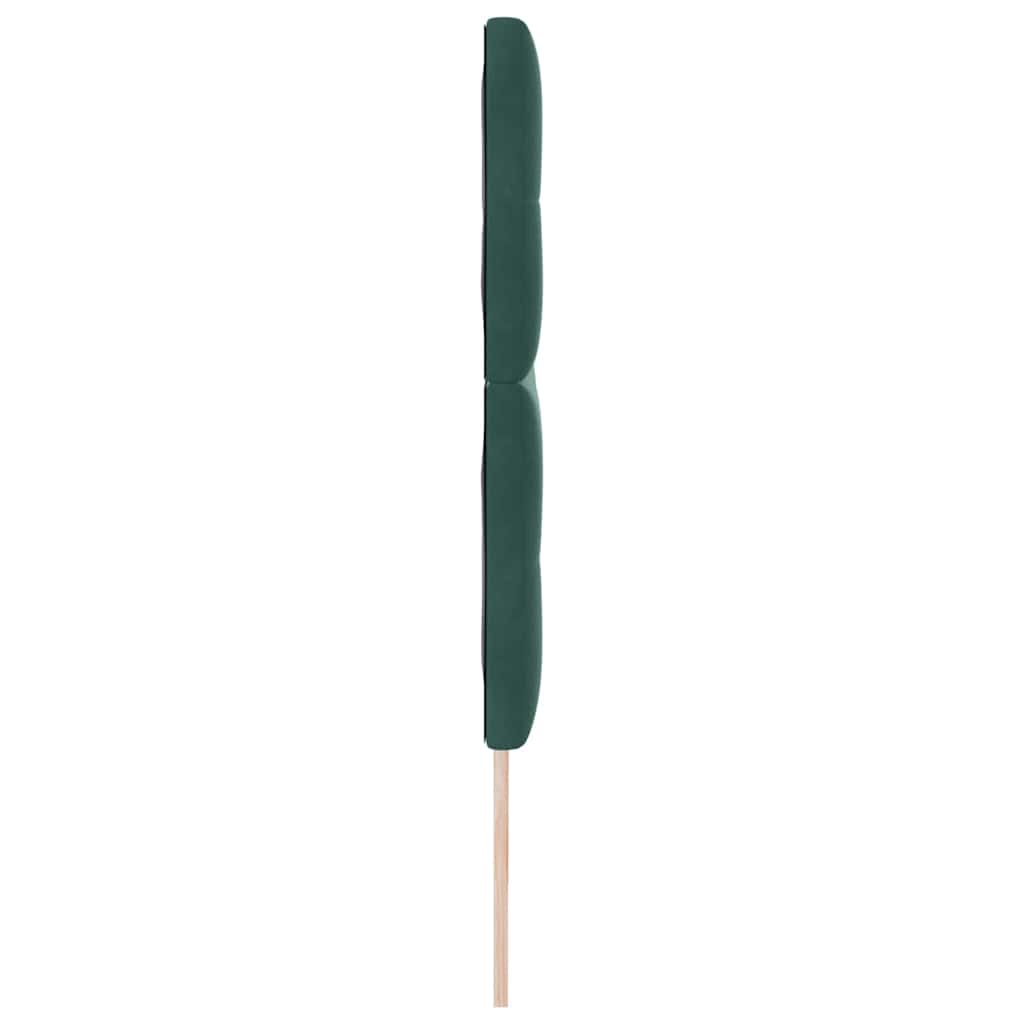 Kopfteil Hellgrau 80 cm Samt
