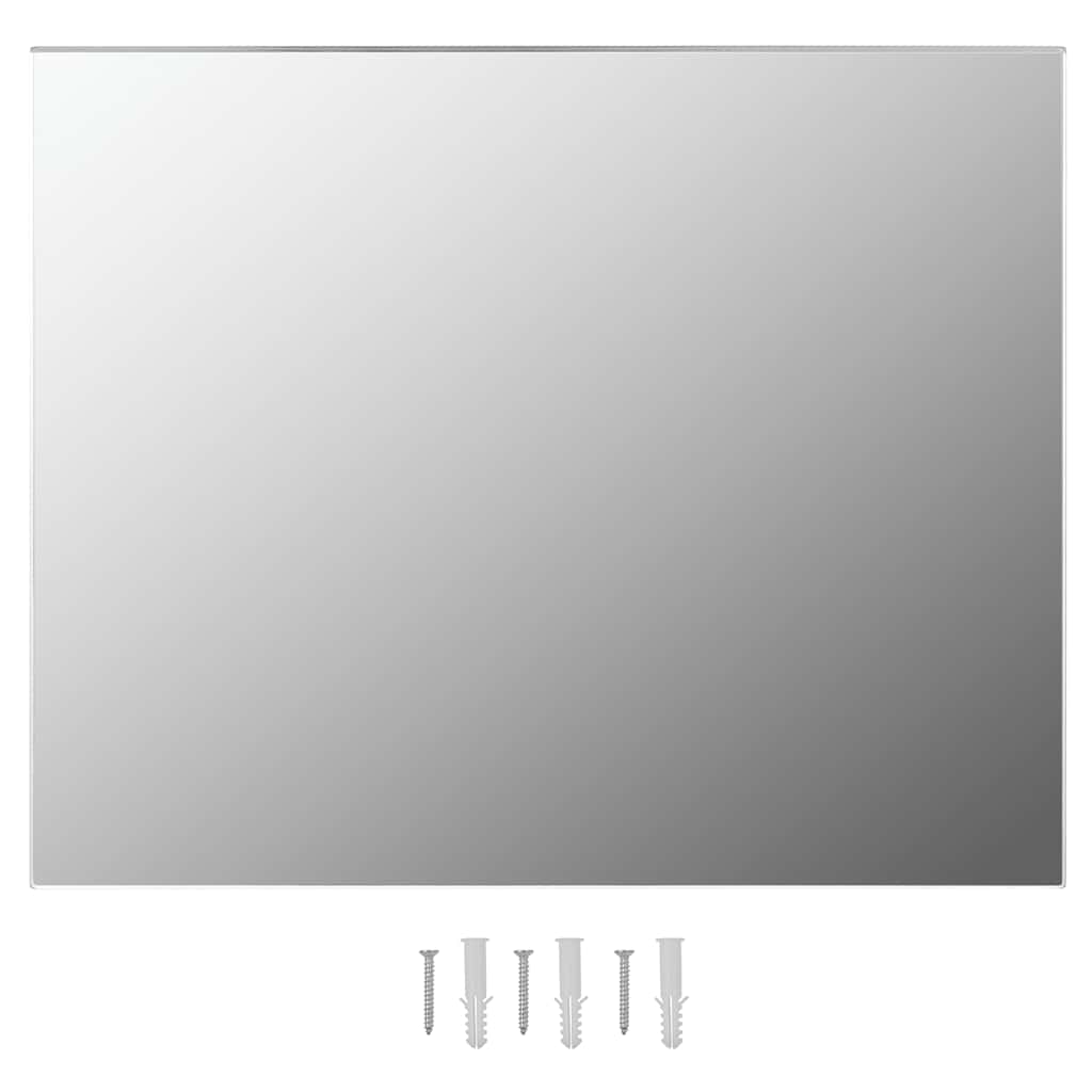 Wandspiegel 40 x 40 cm Quadratisch Glas