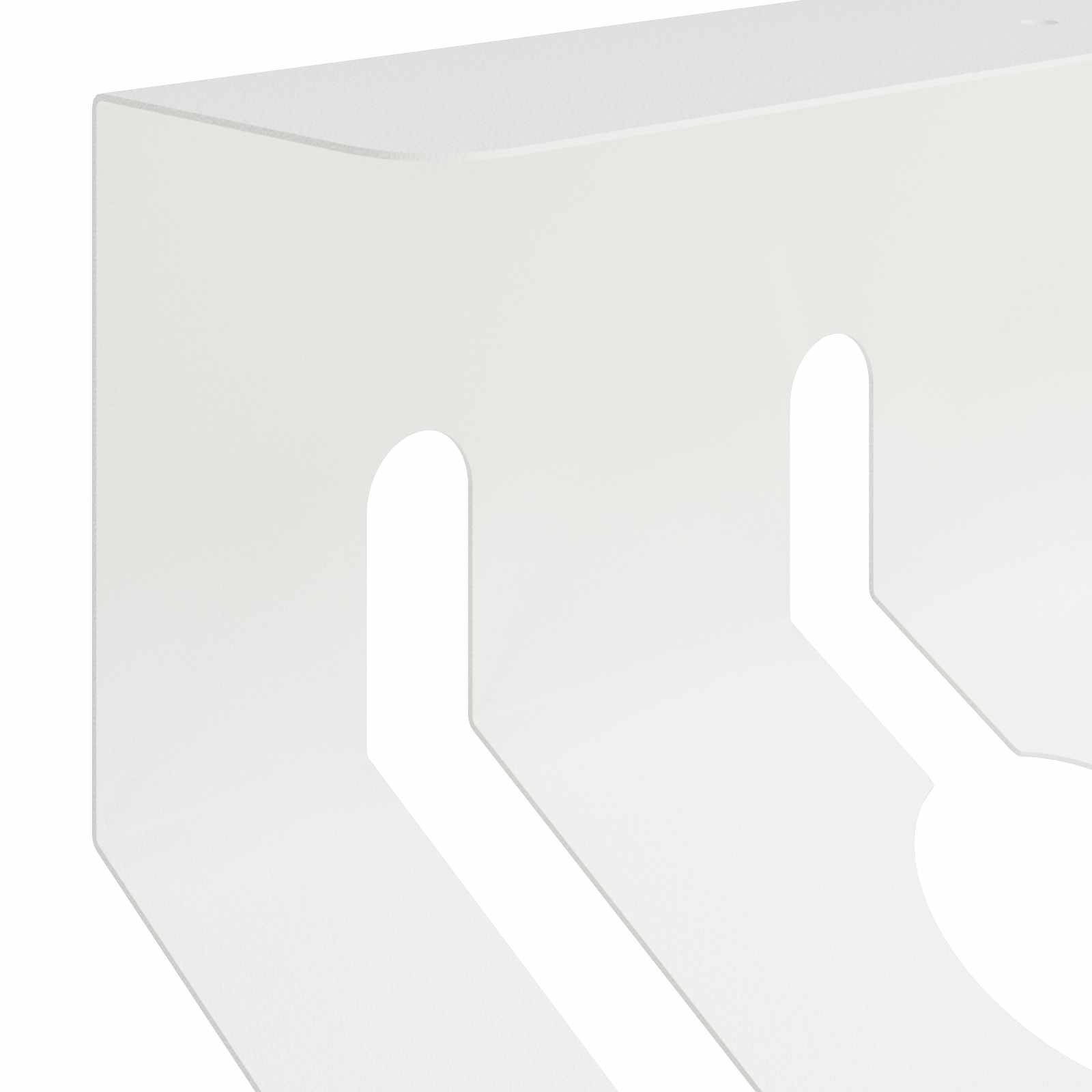 Unter dem Schreibtisch Kabelmanagement Tray 2 Stk. Anthrazit