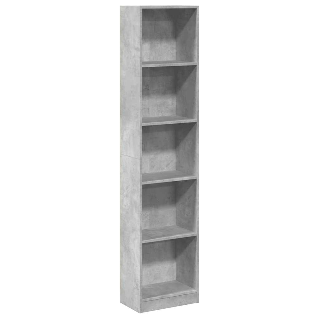 Bücherregal Weiß 40x24x75 cm Holzwerkstoff
