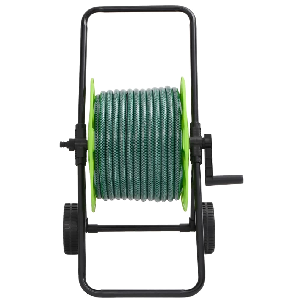 Schlauchtrommel Freistehend Grün mit 20 m Schlauch PVC