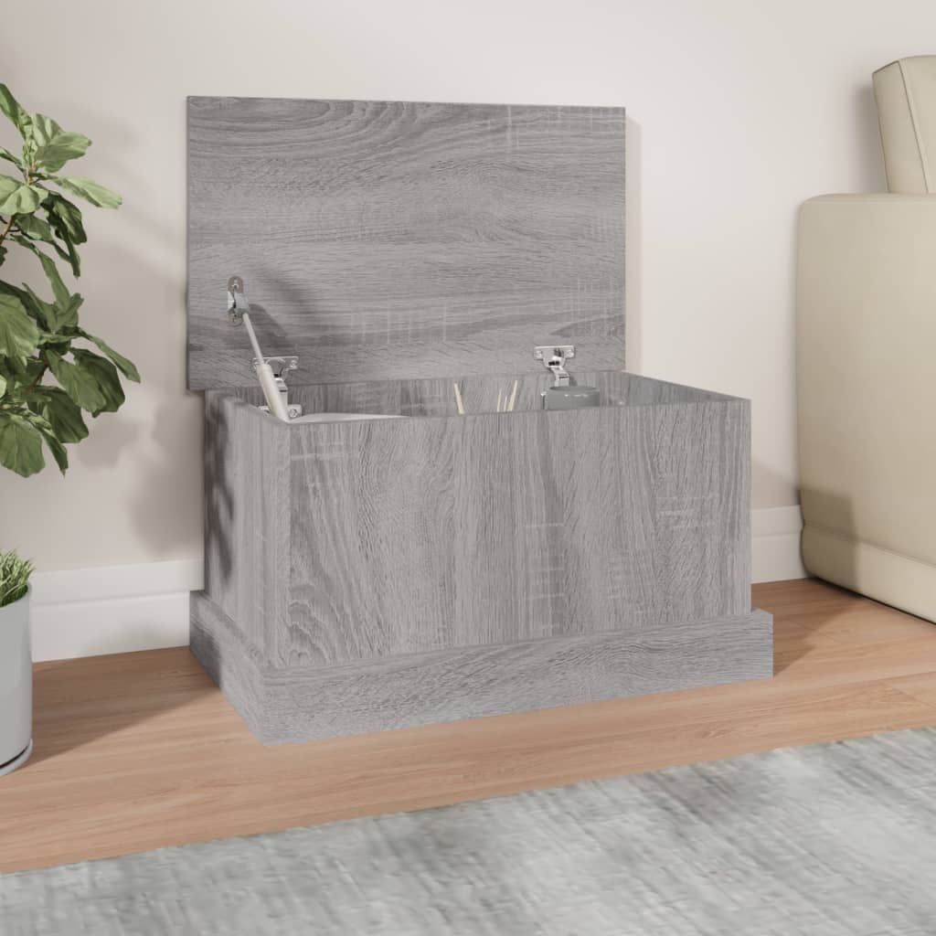 Aufbewahrungsbox Weiß 50 x 30 x 28 cm Holzwerkstoff