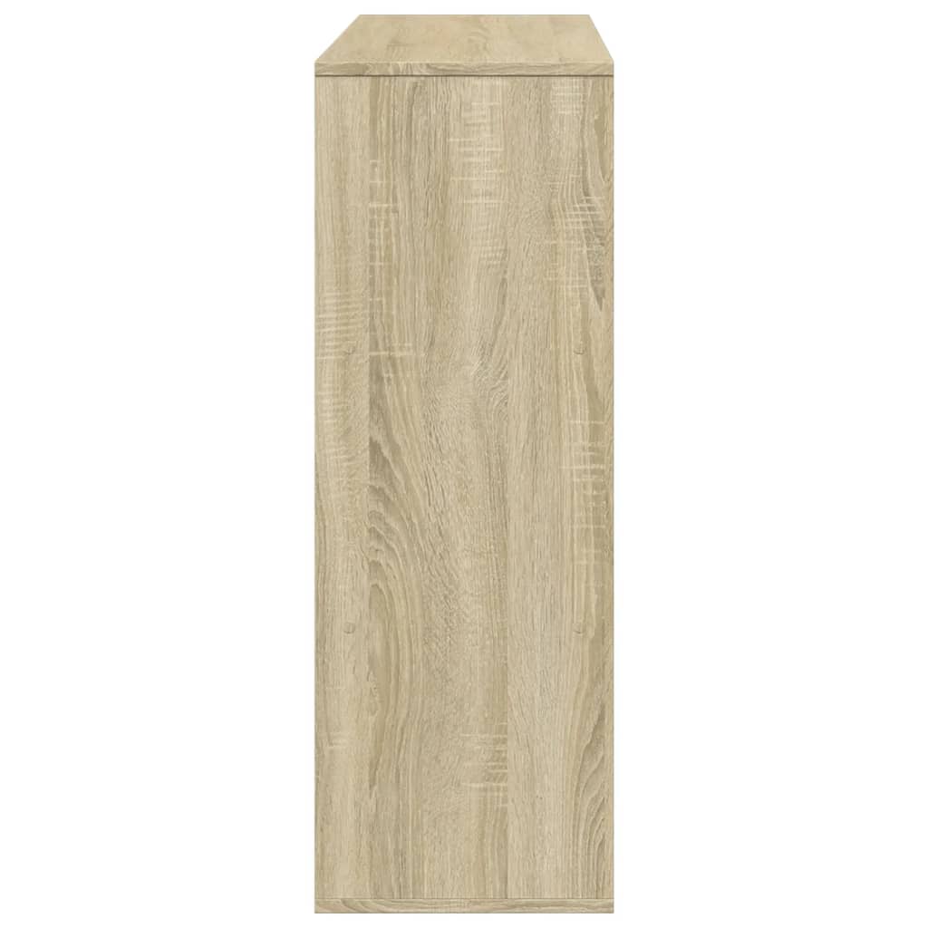 Bücherregal Räuchereiche 100x33x156,5 cm Holzwerkstoff